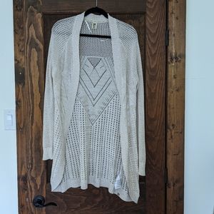 Roxy open knit Long Cardigan